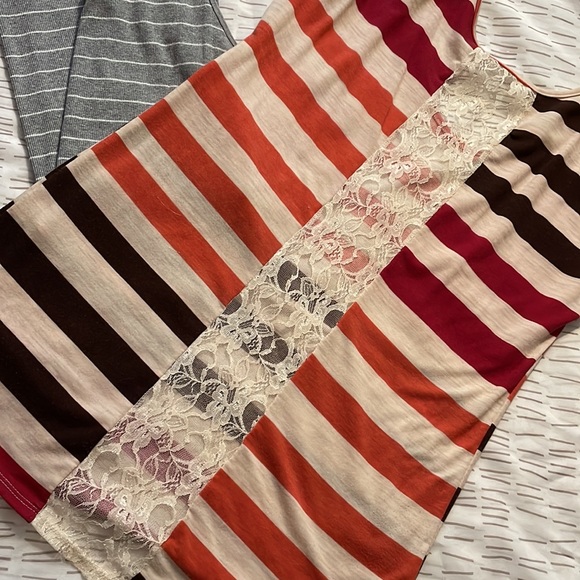 Maternity bundle lot 3 tops, Small stripes - Picture 5 of 5